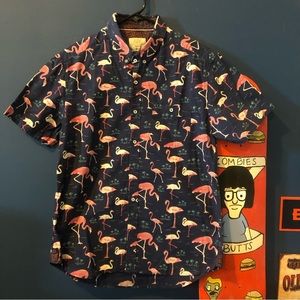 Flamingo 🦩 Button Down